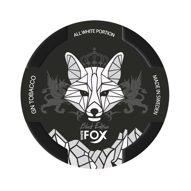 White Fox Black Slim All White Portion 32 mg-fox-black-edition-30-mg-g