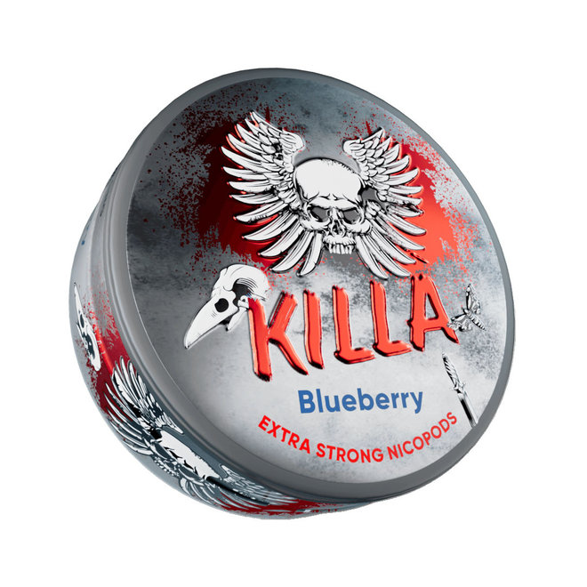 KILLA Blueberry Extra Strong Slim All White 16mg