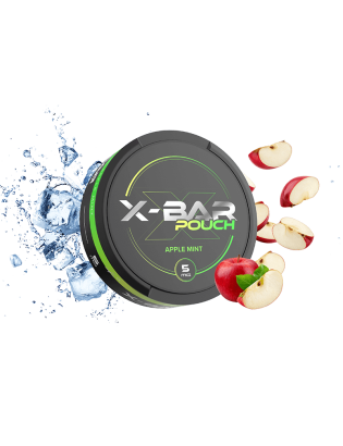 X-Bar Apple Mint Nicotine Pouches 9 mg In Dubai, UAE