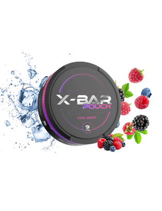 X-Bar Cool Berry Nicotine Pouches 9 mg Dubai, UAE