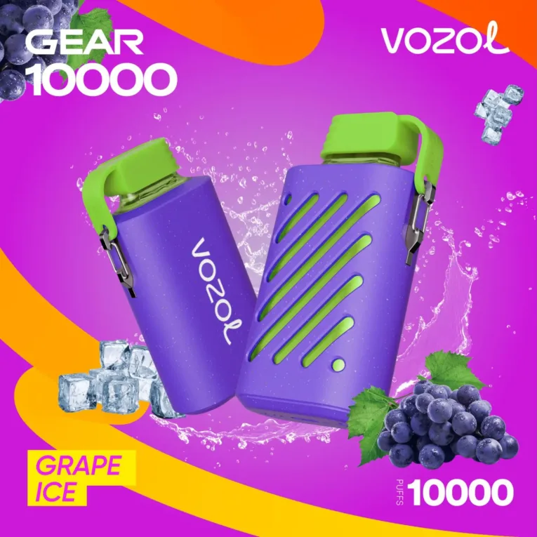 VOZOL GEAR 10000 Blue Grape Ice