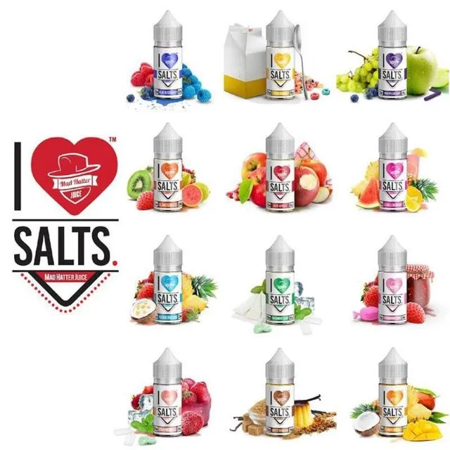 I LOVE SALTNIC E-JUICE 25MG & 50MG All Flavors