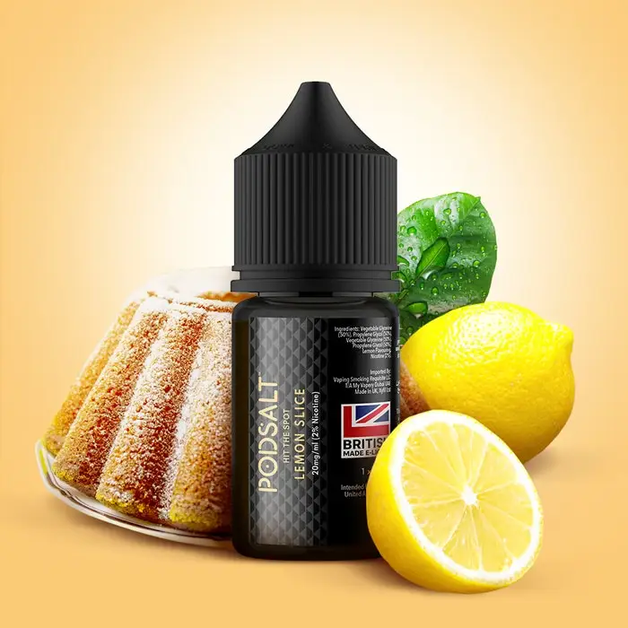 Pod Salt Core Lemon Slice 30ml Salt Nic E-Liquid (UAE) – 20mg