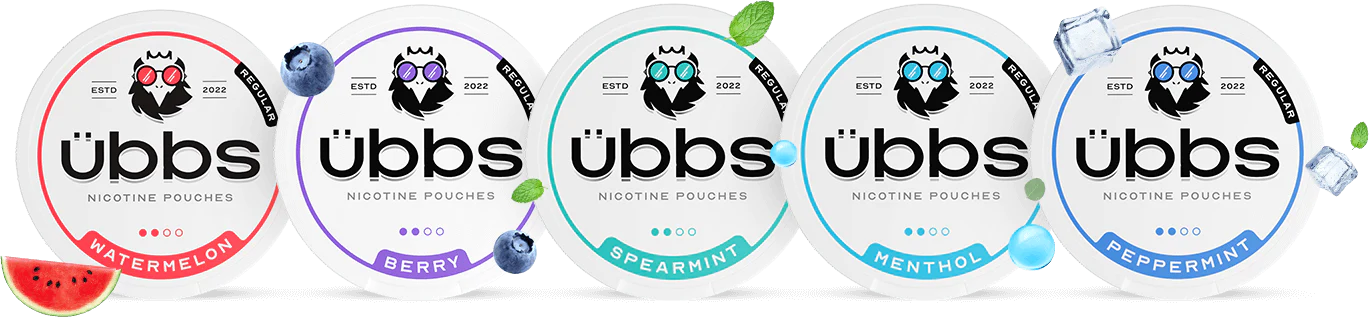 ÜBBS NICOTINE POUCHES STRONG 11-MG Flavors