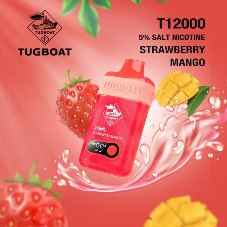 Tugboat T12000 Disposable Vape Starwberry Mango