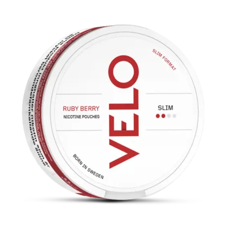 VELO RUBY BERRY SLIM 6MG REGULAR