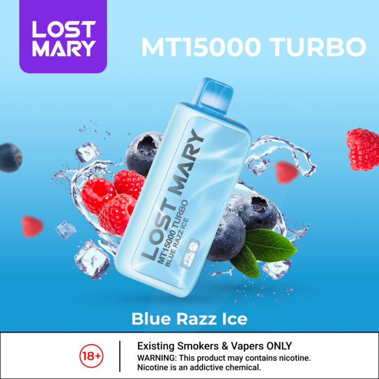 LOST MARY MT15000 DISPOSABLE Blue Razz Ice