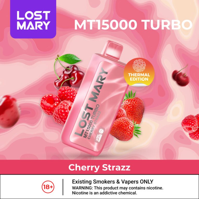 LOST MARY MT15000 DISPOSABLE Cherry Strazz Thermal