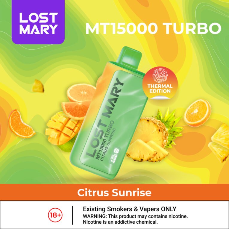 LOST MARY MT15000 DISPOSABLE Citrus Sunrise Thermal