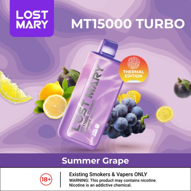 LOST MARY MT15000 DISPOSABLE Summer Grape Thermal
