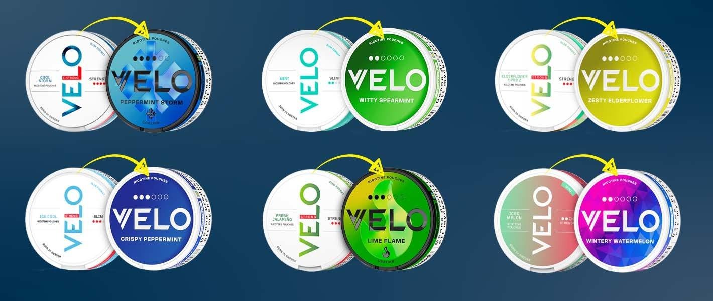 Velo new name and flavor picture